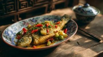 低脂香辣澆汁魚，美味不腥，秘制做法分享