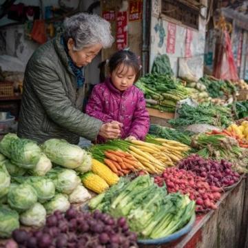 天光未醒的菜市:自備容器采買,分享養生美食!