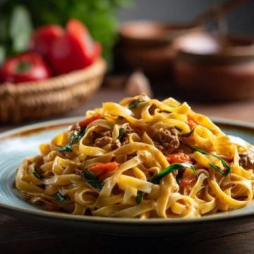 家常美食牛肉炒米粉，簡單幾步，香辣可口，上桌就被搶光光！