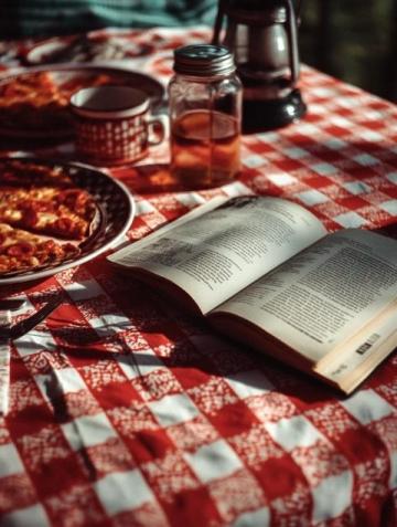 美食不期而至,書籍成醉中之友;俠客情懷涌動,伴以酒香與詩韻。