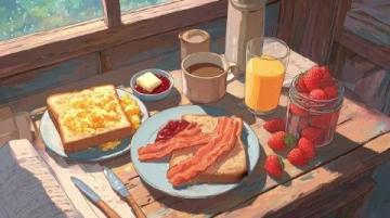 日常小確幸：早起美食分享，日復一日的溫暖早餐