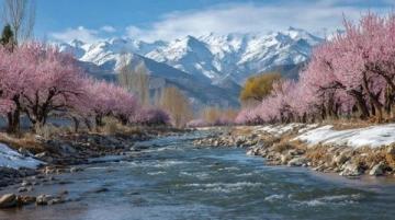 那拉提風景如畫,新疆之美