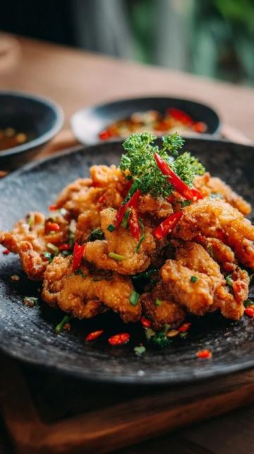 老萬(wàn)招牌美食:香脆炸雞翅的做法與分享