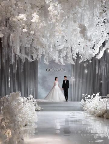 昆明富力萬達文華酒店秋季婚禮秀融入非遺剪紙藝術圓滿結束