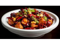 西昌出差必嘗：大成商業廣場的超大碗雞火絲餌塊