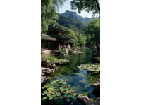 麗江藍月谷美景：清澈湖水與迷人風光的完美邂逅