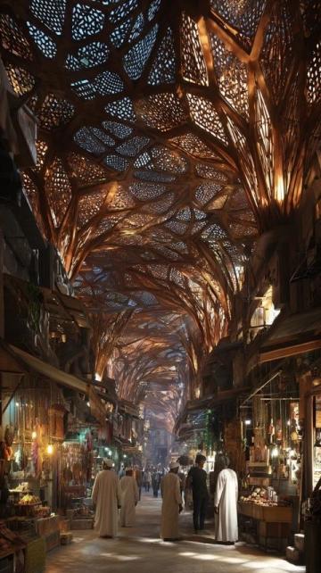 來到開羅,不僅要體驗這座千年古城的文明,還要感受其中東第一的市場——汗?哈里里市場。