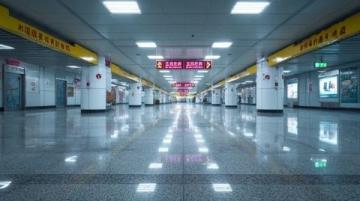 夜幕下的南寧站,溫暖的燈光歡迎著我回家