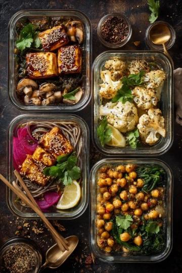 營養均衡的四道家常菜：全面覆蓋碳水、蛋白、維生素與纖維