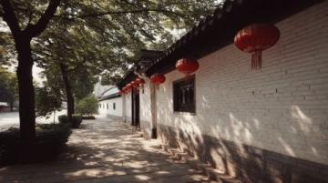 漫步在邵伯古鎮青石板路上,古運河的水汽裹著油燜蒜香撲面而來,轉過朱漆斑駁的牌坊