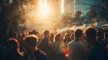 那天陽光燦爛，我去時發(fā)現(xiàn)人真多