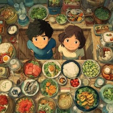 治愈系動漫美食大盤點:重溫童年的二次元快樂時光