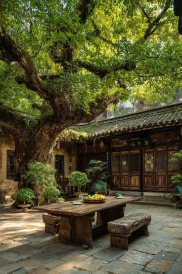 杭州周邊小眾秘境|桐廬翙崗古村,時光停駐的千年江南!