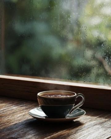 陰霾午后，一杯熱茶與溫暖相遇的故事