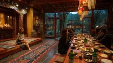 瀘沽湖上的秘密食府:美味與氛圍相合