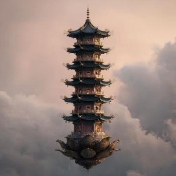 粉紫色二七塔與玉蘭花夢幻聯動，全城拍照攻略大揭秘