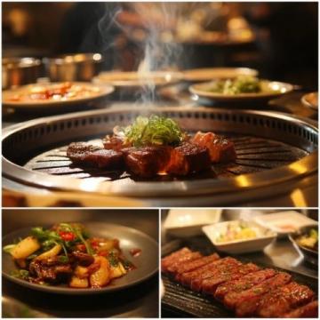 錦州老萬二部燒烤店環境一流，氛圍絕佳，值得一試！