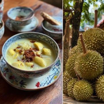 泰國和馬來西亞部分地區非常受歡迎的創意榴蓮小吃——烤榴蓮(GrilledDur