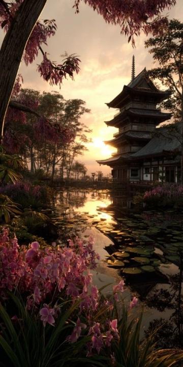 粉紫色二七塔與玉蘭花夢幻聯動，全城拍照攻略大揭秘