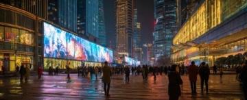 蘭州：城關區萬達廣場與天水北路十字路口車流量大