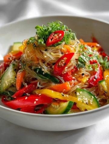 用紅薯粉條做美食（純紅薯粉條做螞蟻上樹）