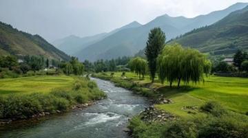 上周在宏村月沼邊發愣呢，旁邊一老大爺突然戳我胳膊這水可不是光擺著好看的