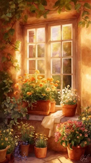 窗外春暖花開，這樣的生活算是貧窮嗎？