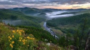 北方高原上的奇景