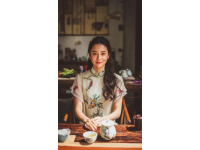 時隔一年我和老伴又來到望江樓公園的這家老茶鋪開始泡茶館了