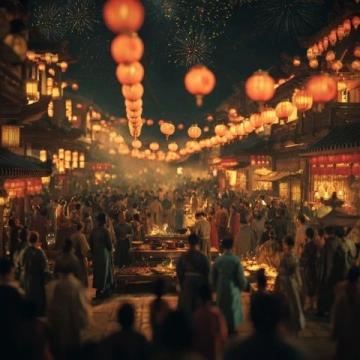 重慶偏巖古鎮中秋長街宴：傳統與現代交織的團圓盛宴