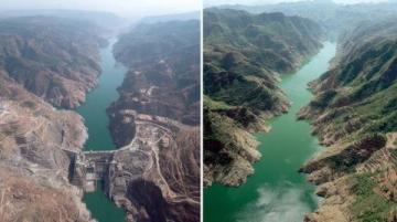 開地圖一看就知道萬州這塊江岸有多生猛,長江在這兒拐了個彎