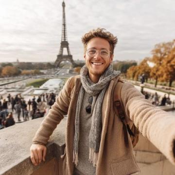 以前都以為出國旅游是很不錯的一種