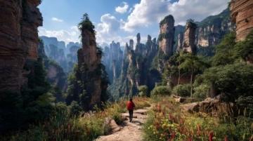 張家界天門山湖南人間仙境～附攻略,再好的文案也形容不出張家界的美！