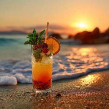 如何制作自制沙灘雞尾酒？步驟詳解