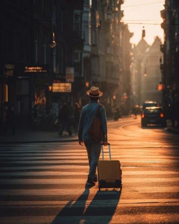 以前都以為出國旅游是很不錯的一種