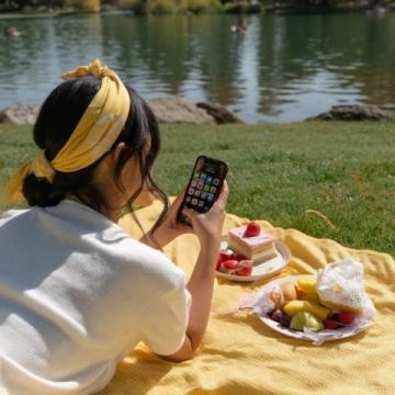 春日彩虹野餐局!90后用零食調色盤刷爆朋友圈