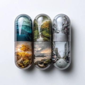 五一假期熱爆的AI迷你城市膠囊,彩色外殼顯眼地標明城市名稱及英文名