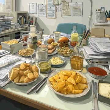 告別工作餐，懷念過去的日子