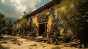 旗溪村位于廣東省中山市五桂山街道，是一個風景秀麗、充滿田園詩意的村落