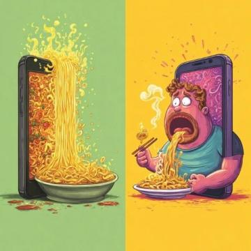 朋友圈曬美食的文案示例