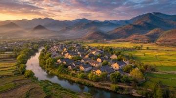 旗溪村位于廣東省中山市五桂山街道，是一個風景秀麗、充滿田園詩意的村落
