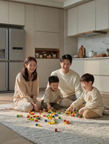 今天母親節(jié)，全家出動，去重新裝修的長腳私房菜小聚了一下