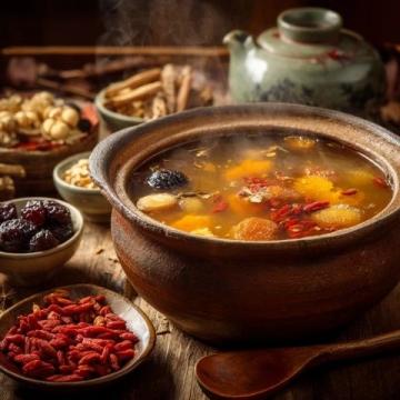 冬日暖胃佳肴:紅皮羊肉與黃湯田雞煲