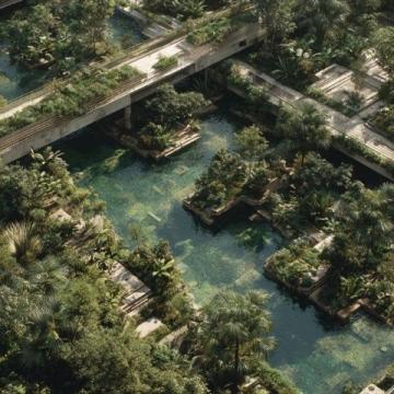 上海這個免費開放的綠地中心公園,環境優美,宛如世外桃源!