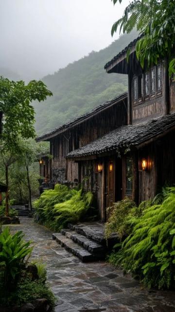 秋雨過后山中尋寶龍里人的餐桌“黑”享受