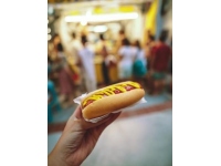 美女擺攤賣紅腸喂流浪狗，引發壯觀“狗狗盛宴”！網友：這是狗界的美食狂歡？