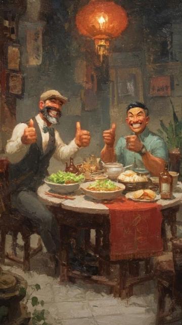 肇慶美食一飽口味！青禾知行團隊享受難得清閑