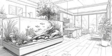 初學者魚缸造景技巧:黃金分割與簡易布局法