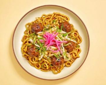 用火龍果和面粉做美味的健康面食