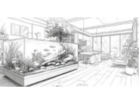 初學者魚缸造景技巧：黃金分割與簡易布局法